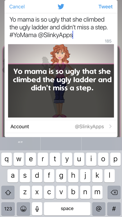 How to cancel & delete Yo Mama Jokes - Talk & Text from iphone & ipad 2