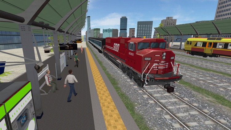 Driving In City Train 2016 screenshot-3