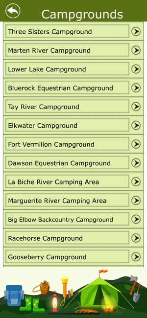 Alberta Campgrounds & Trails(圖3)-速報App