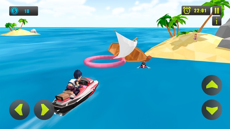 Kids Jetski Power Boat screenshot-3