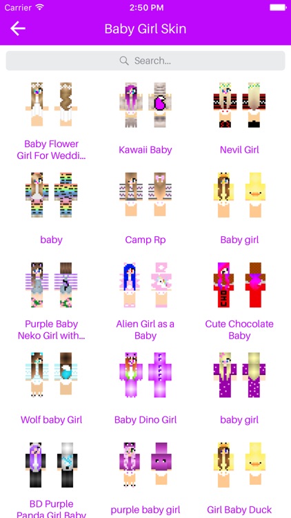 Baby Skins Cute Skins For Minecraft Pe Edition By Alpaben Vachhani - skins for baby fnaf and roblox for minecraft pe app apk