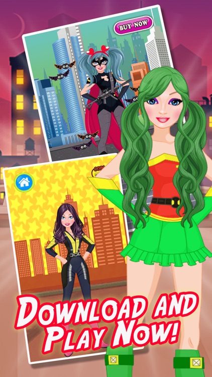 Wonder Supergirl Super Hero Games for Girls screenshot-4