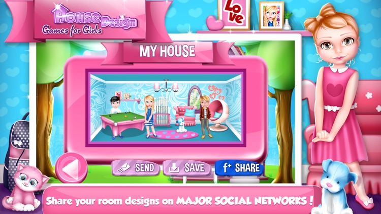 House Design Games for Girls: Decorate Dollhouse.s by Milos Veljkovic