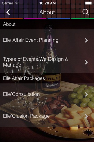 Elle Affair Event Planning screenshot 3