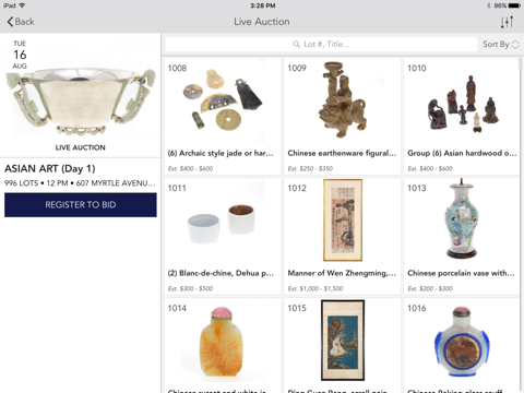 Millea Bros. Auctions - náhled