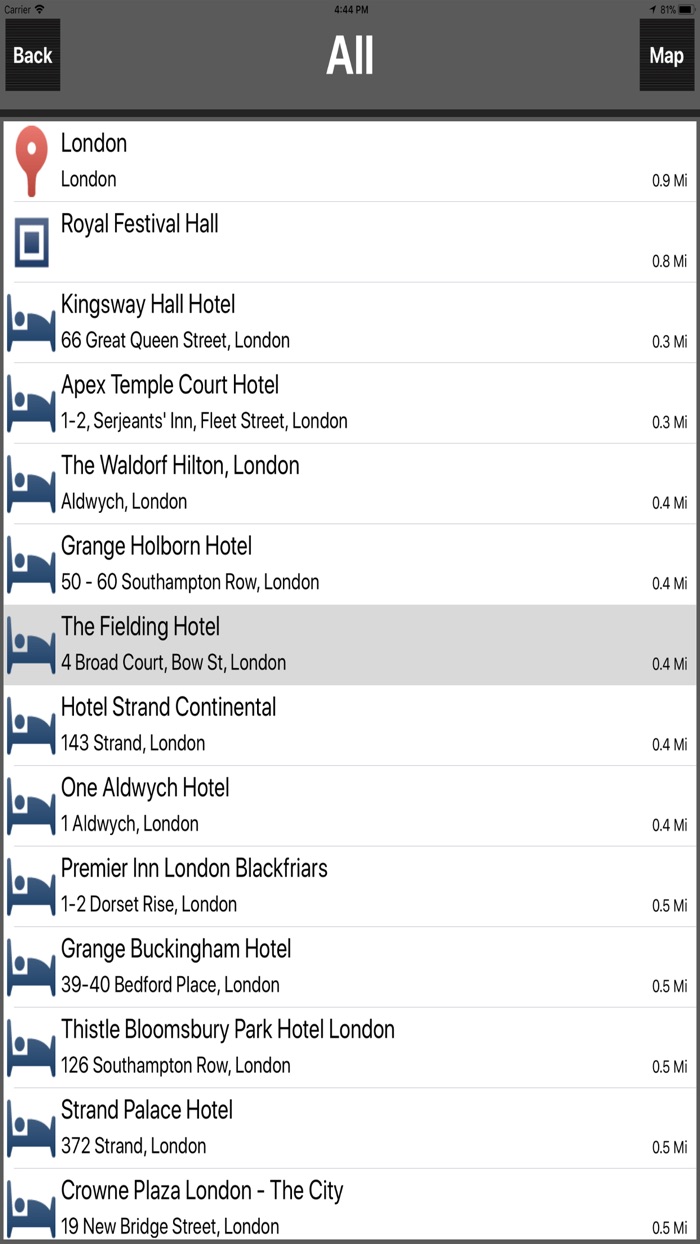 London UK Travel Map Offline