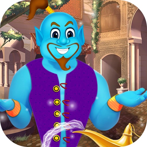 Genie The Magician - Genie Spa Makeup & Dress Up Game Icon