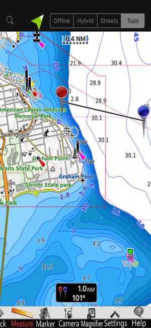 Michigan GPS Nautical Charts(圖3)-速報App