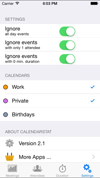 Calendar Statistics screenshot-4