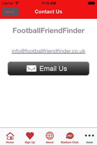 Football Friend Finder screenshot 4