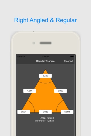TriSolver - Triangle Solver screenshot 2