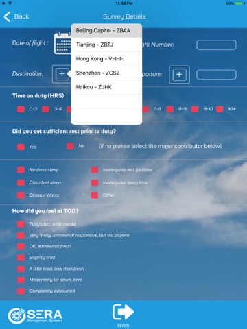 Avion Jet TOD Survey screenshot 2