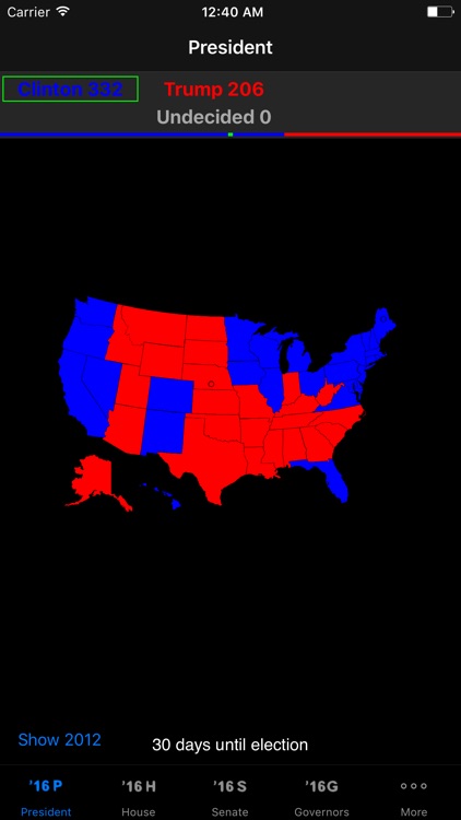 Election 2016 Electoral Maps