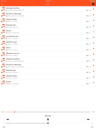 Captura 3 Music Cloud - Songs Player for GoogleDrive,Dropbox iphone