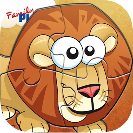 Animal Jigsaw Puzzle: Cartoon Puzzles for Kids