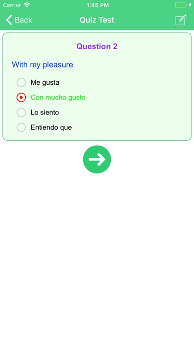 Learn Spanish Language Offline screenshot 3