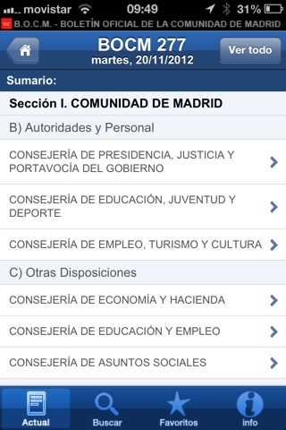 Comunidad de Madrid screenshot 2