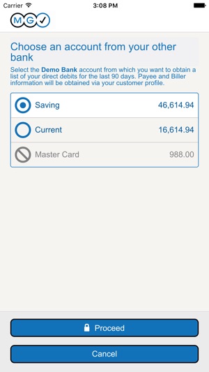 mogobankconnect on the app store screenshots