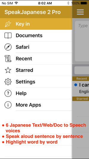 SpeakJapanese 2 Pro (6 Japanese Text-to-