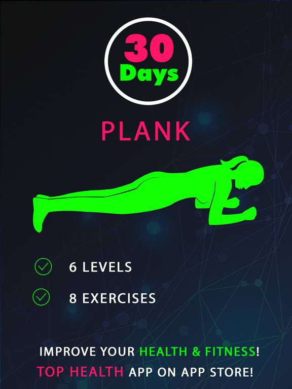 30 Day Plank Fitness Challenges Proのおすすめ画像1