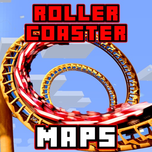 Roller Coasters in MINECRAFT PE Pocket Edition Map