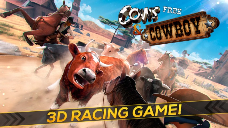 Cows & Cowboy Game | Funny Cow Simulator Games