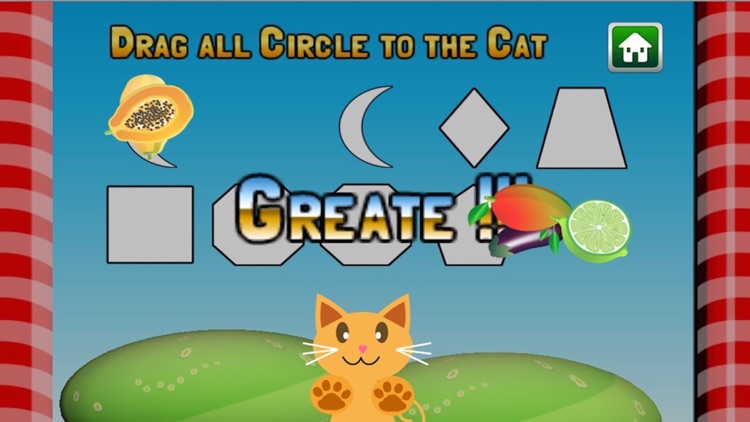 QCat - toddler shape educational game (free) screenshot-4