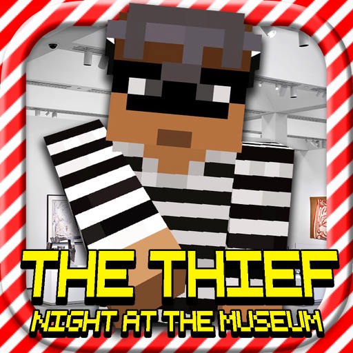 THE THIEF: Cops + Robbers Survival Block Game with Multiplayer icon