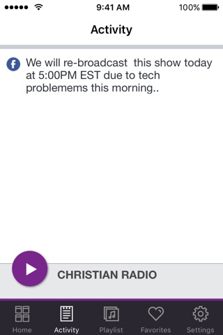 Christian Radio WBNI screenshot 2