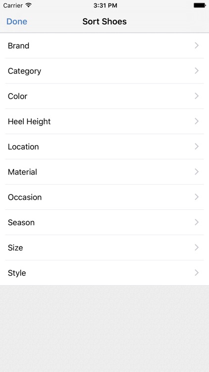 myShoeCache: Shoe Organizer