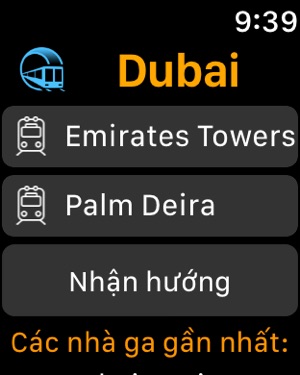 Metro trình dẫn đường Dubai