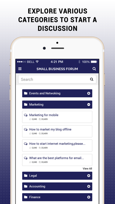How to cancel & delete Small Business Forum and Ideas from iphone & ipad 1