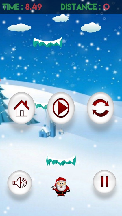 Christmas Santa Jump With Snow screenshot-3