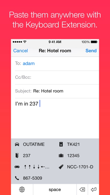 Cheatsheet Widget