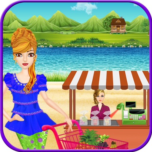 Seaside Supermarket Girls Shopping iOS App
