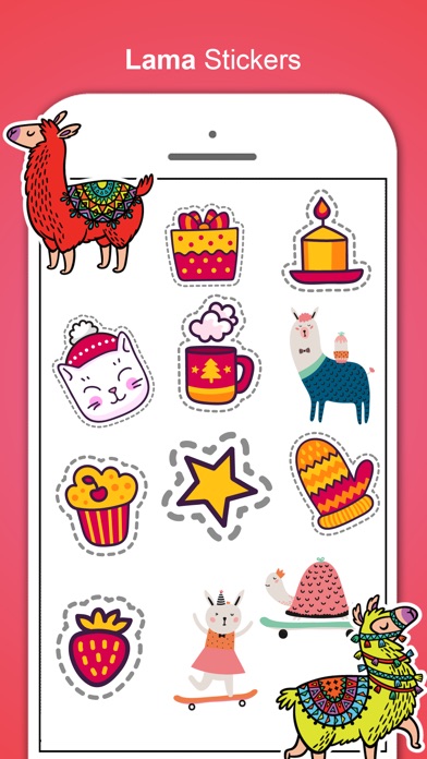 Llama Love Stickers screenshot 3