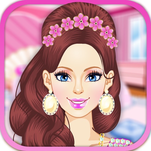 Princess Glittery MakeUp iOS App