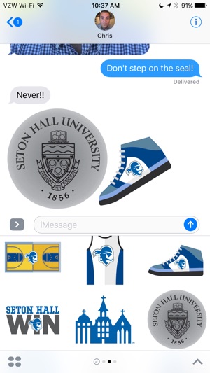 Seton Hall Stickers(圖4)-速報App