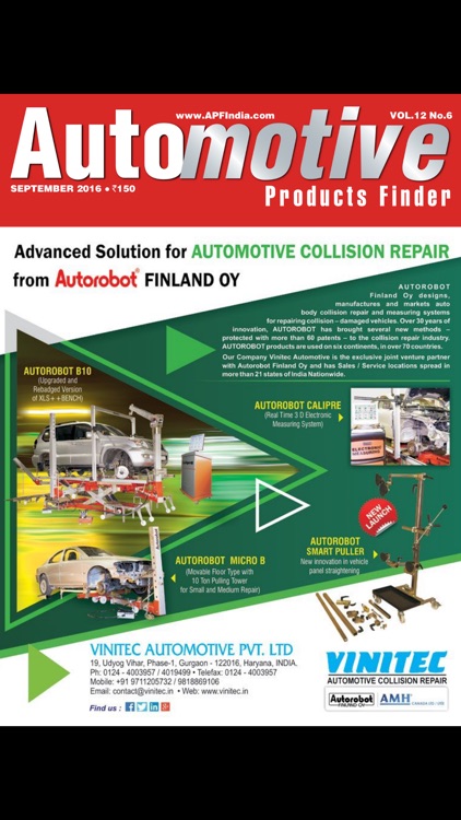 Automotive Products Finder Mag