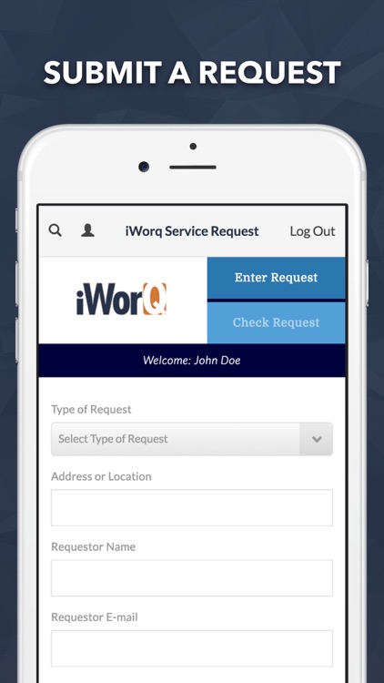 iWorQ Service Request