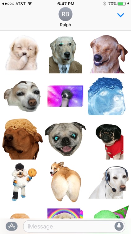 dogdings ~ animated dog stickers for dogs