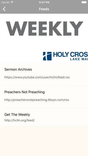 Holy Cross Lake Mary(圖3)-速報App