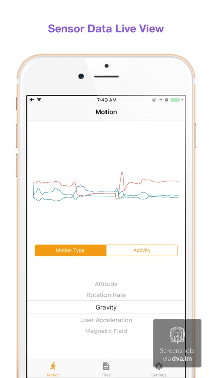 PowerSense: Motion Sensor Data Logging Tool