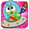 My Little Alien Coloring Book Fun Game For Kids