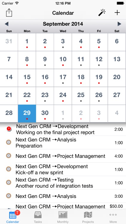 Cube Time & Expense Tracker
