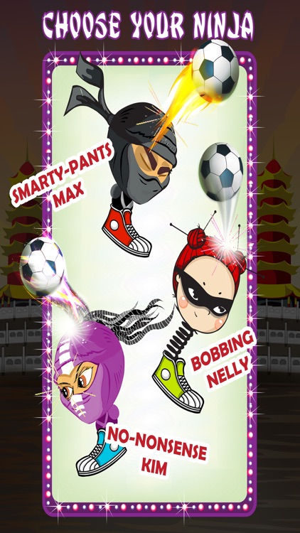 Bobbing Ninja Head Football screenshot-3