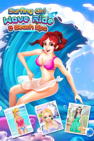 Surfing Girl - Wave Ride & Beach Spa screenshot 3