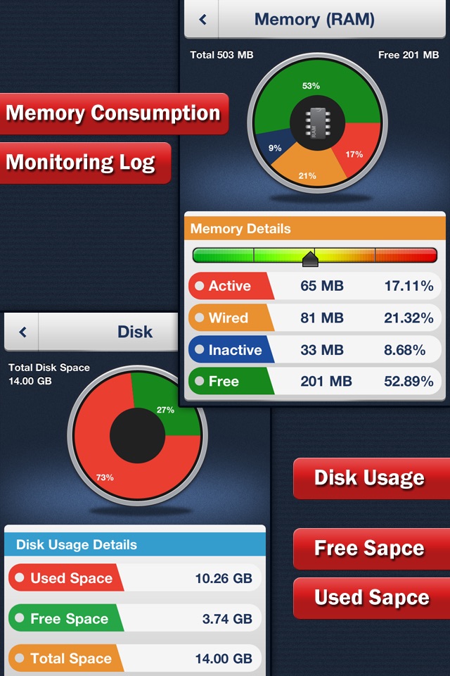 System Status Pro - Battery & Network Manager screenshot 3
