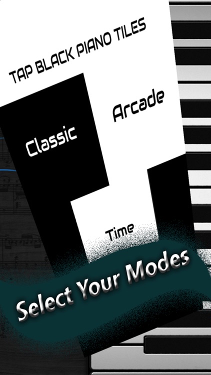 Piano Tile Black - Don't tap piano white tiles 2