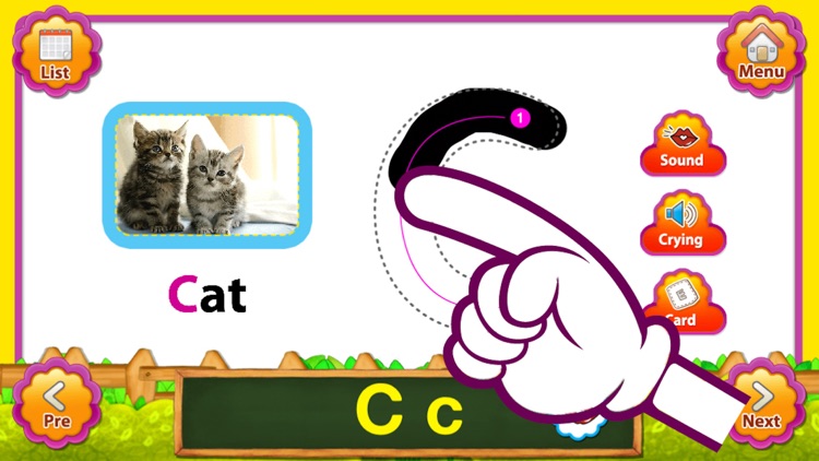 ABC Animal English FlashCards Full